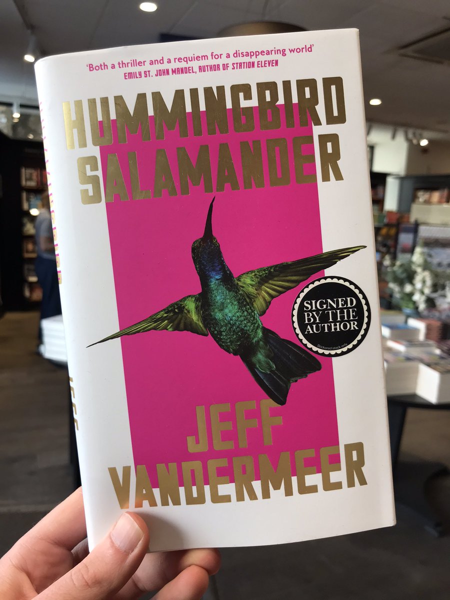 A thread: in a novel, you can look through anyone’s eyes. A daughter reluctantly taking on her father’s crime syndicate. Or a former wrestler on the trail of a taxidermied salamander. 1/7