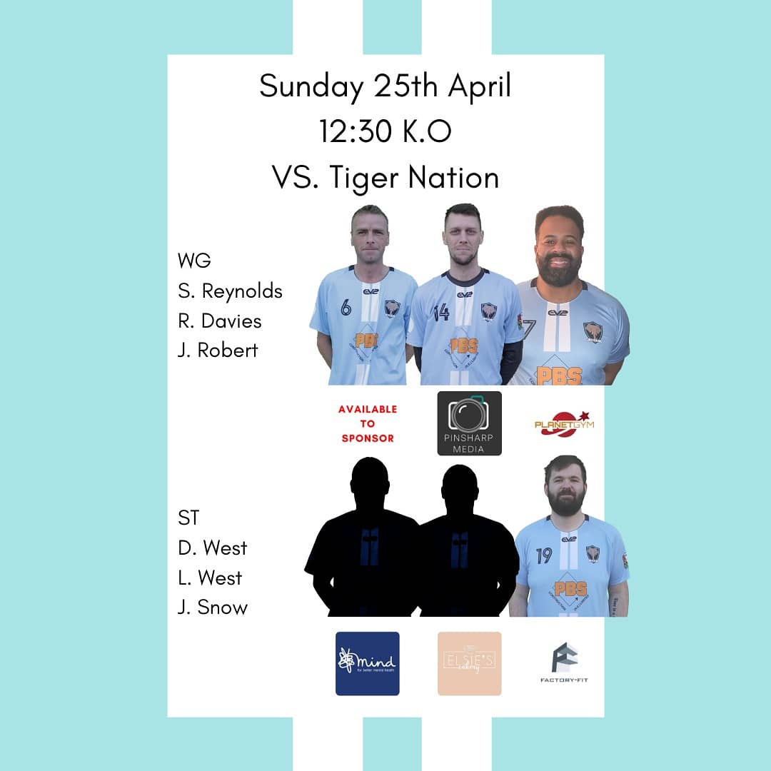 LadsFC_Hull's tweet photo. ⛅ Game Day!
🆚 Tiger Nation
📍 Steve Prescott Centre
❌ Spectators

🏃🏻‍♂️
Dren Data
Perfect Touch Nail Studio
@FactoryFitUK
@PinsharpM
Elsie's Cakery
@MindHEY
@Gym24SevenHull https://t.co/Zin4Mug2xd
