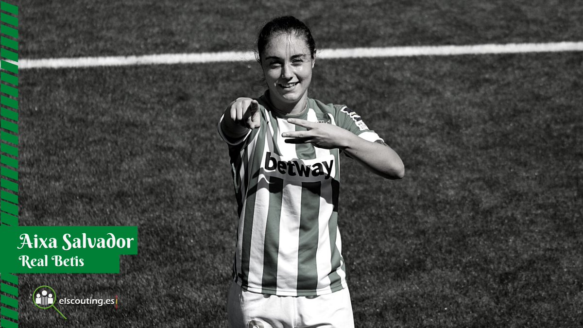 ElScoutingES's tweet photo. ➡️ AIXA SALVADOR (@RealBetisFem) es una jugadora de futuro, pero también de presente.

✍🏻 Análisis de @AlbaSeguraC

🔗 https://t.co/5uNeo3hbDq

📸 @RealBetis 

 #PrimeraIberdrola https://t.co/oJiw8zyDc4