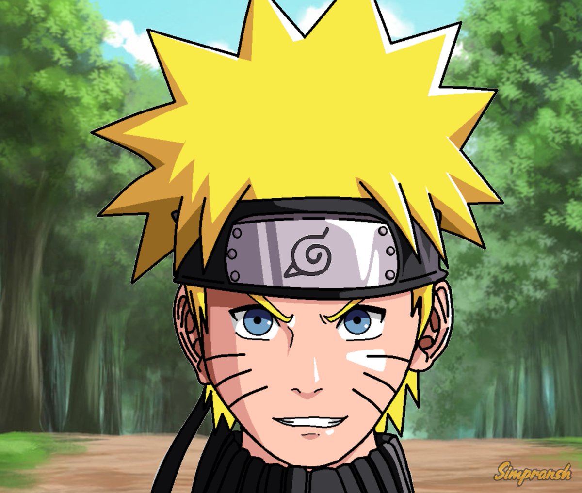 Simpransh's tweet image. Ms Paint, the bg is photoshopped again