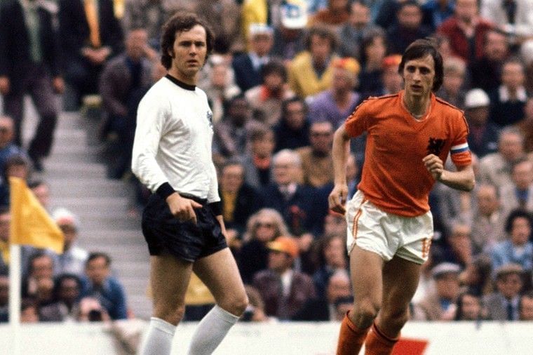 \"Cruyff was a brother to me \", said Beckenbauer.

Happy Birthday Johan Cruyff. 
