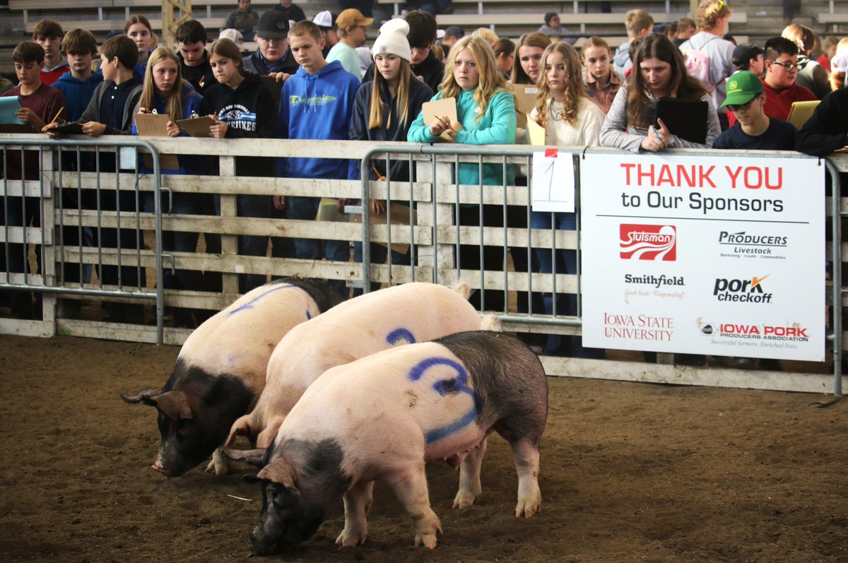 Our Youth Judging Contest had over 500 students compete this year!  Congratulations to all of our winners!!

We would also like to say thank you to all of our sponsors. This day wouldn't be possible without you! (<a href="/EldonCStutsman/">Stutsmans</a>, <a href="/ProducersOmaha/">Producers Livestock</a>, <a href="/SmithfieldFoods/">Smithfield Foods</a>, <a href="/NationalPork/">NationalPork</a>,