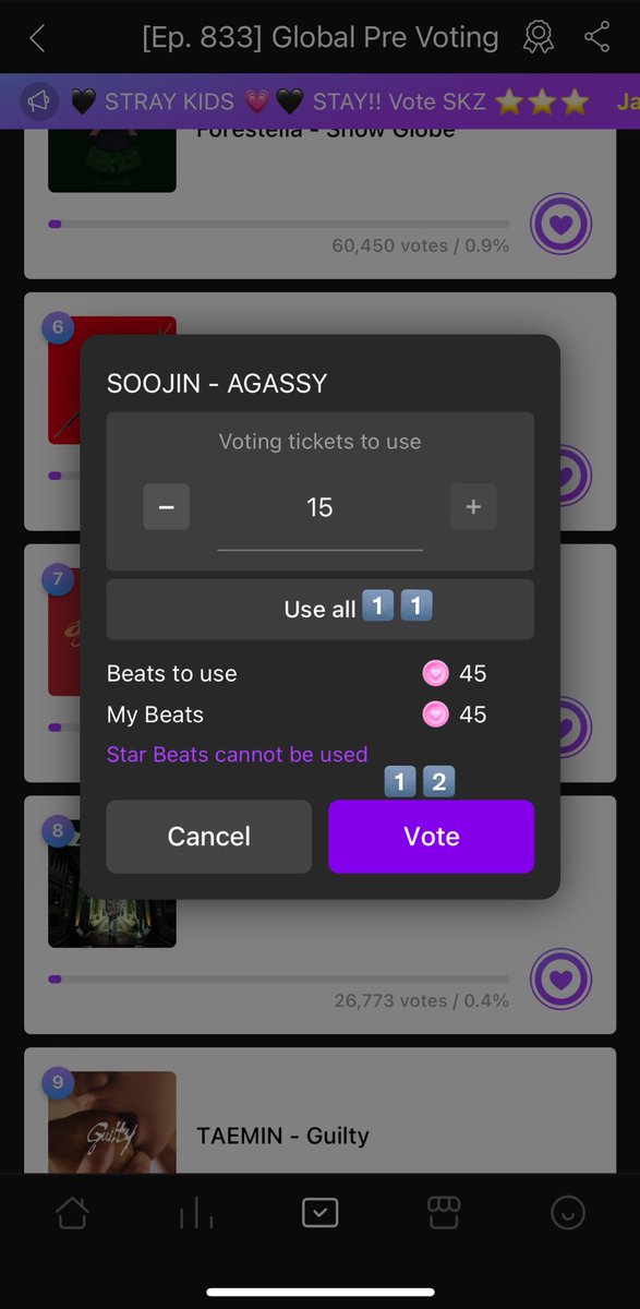 Soojin_arab1's tweet photo. - إذا ظهر لكم القلب الزهري 💗 فإن تصويتكم قد اُحتسب .

انتهى .

سينتهي التصويت في الغد لذا كثفوا جهودكم من أجل سوجين 🥺🙏🏼 . https://t.co/35sDlrGuVC