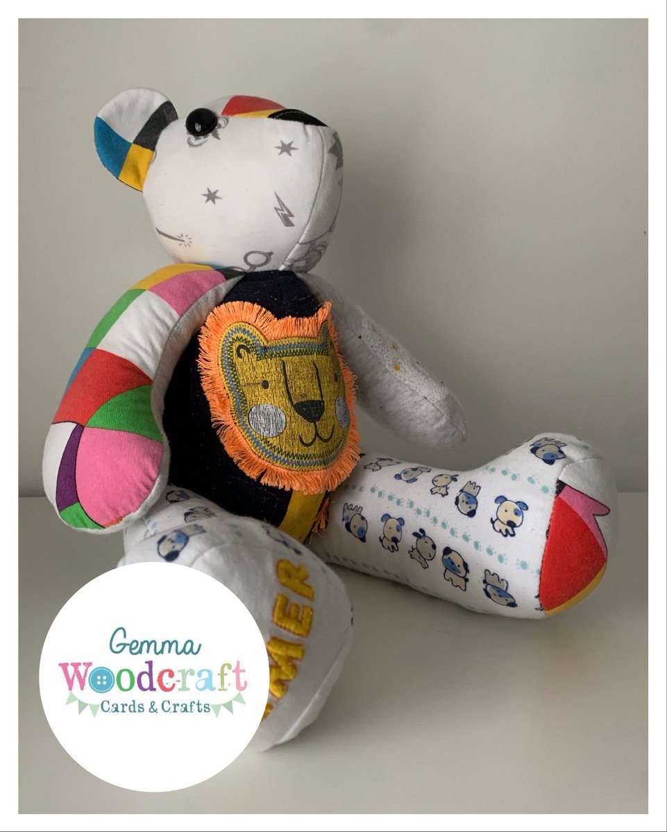 CardsAndCrafts_'s tweet photo. Keepsake memory bears are the perfect way to display those special clothes. #memorybear #inmemory #handmade #sewing #madeintheuk #keepsake #recycled #repurposed https://t.co/pNgzbyqRnO