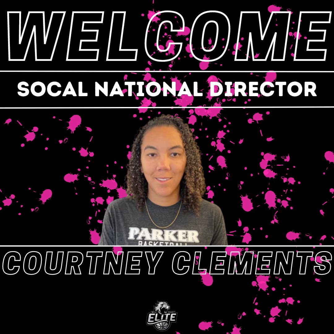 In one of the biggest moves in Women’s  Grassroots Basketball ever in the West excited to welcome Coach Courtney Clements as our @wceuagirls National Director. Former WNBA player Coach Clements is a superstar. She is one of most talented people in all of Women’s Basketball PERIOD