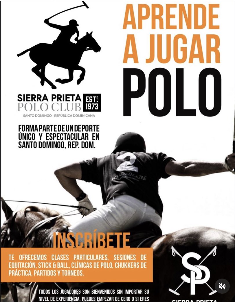 Aprende ya! @sierraprietapoloclub