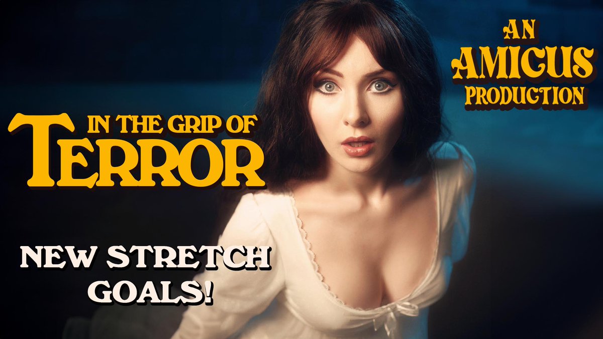 You can become part of our revival of Amicus Productions and the golden era of British Horror! We've got Blu-Rays &amp; Merch for the first new Amicus Movie in 40 years. And... we're doing it in style 😊 You can pledge here kck.st/470TgYV #HorrorCommunity #HorrorFamily