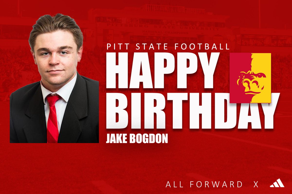 GorillasFB's tweet photo. Happy Birthday to Gorilla WR Jake Bogdon! 

#1-0 #AllForward #GorillaBday https://t.co/VWJaGoi4XD