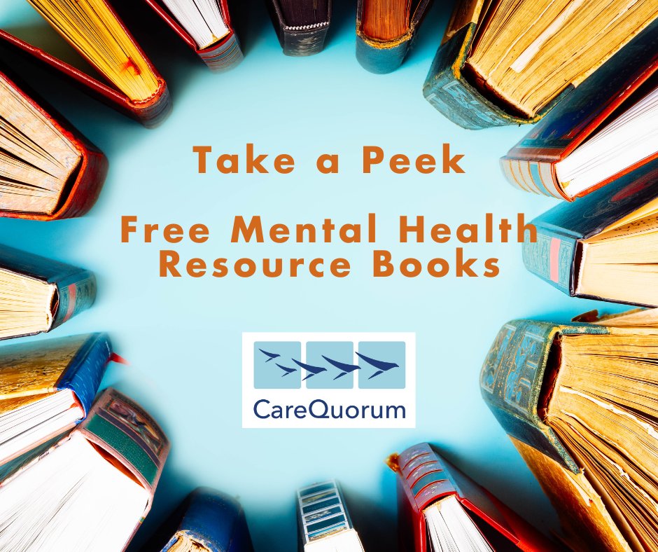 Grab these essential reads for mental healthcare providers. Our library is full of books that hit the mark for diagnosing and treating mental health concerns. And the best part? They're all free. Join CareQuorum.com today! #PsychologyBooks #MentalHealthBooks