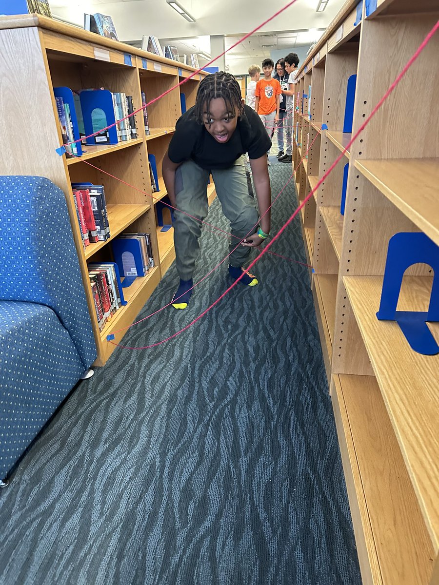 South County Middle School Library tweet media