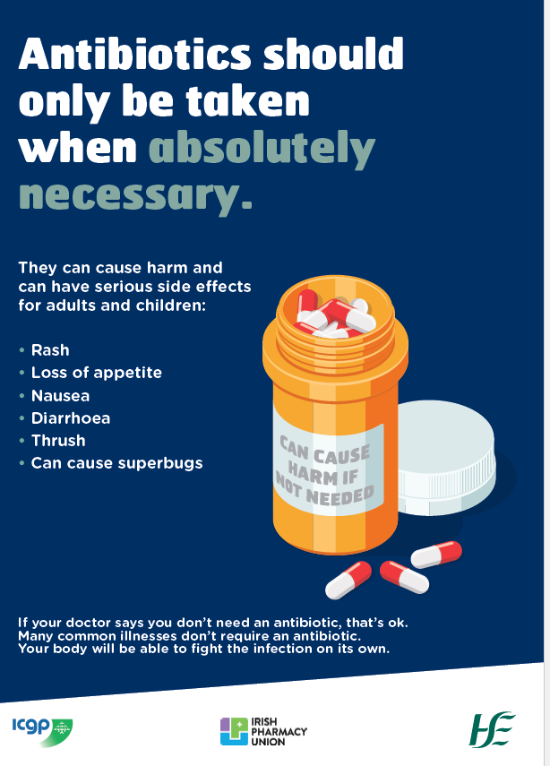 HSECHO7's tweet photo. Today is #EuropeanAntibioticsAwarenessDay. 
Did you know that  1 in 7 people may have a side effect from an antibiotic? Only take them when prescribed by a doctor. 
#KeepAntibioticsWorking #EAAD https://t.co/goVDj4lTjq