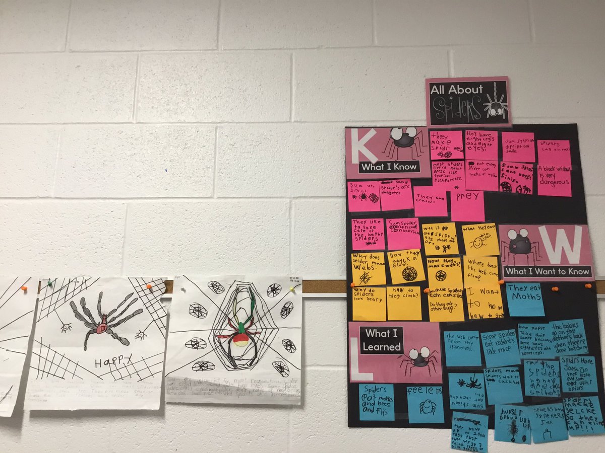 Seeing student writing in the hallways always brings a smile to my face!