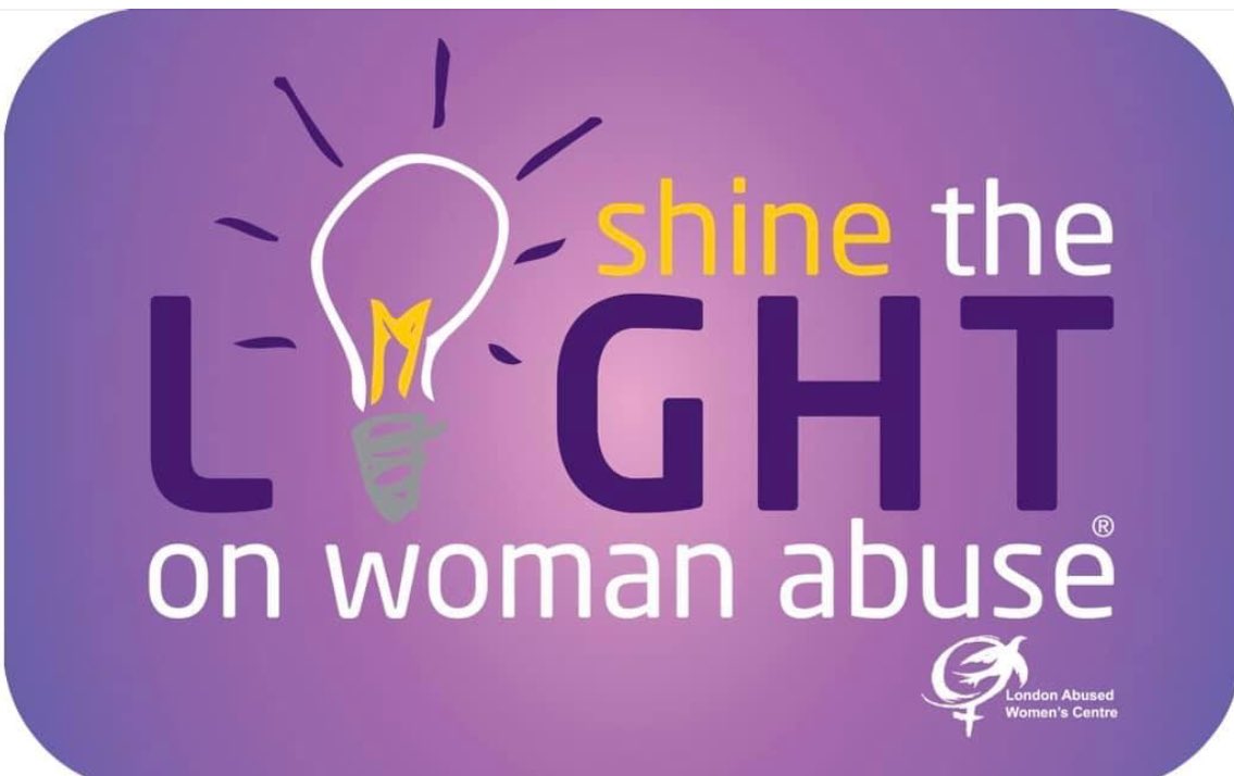 End woman abuse. #shinethelight #wearpurpletoday @endwomanabuse