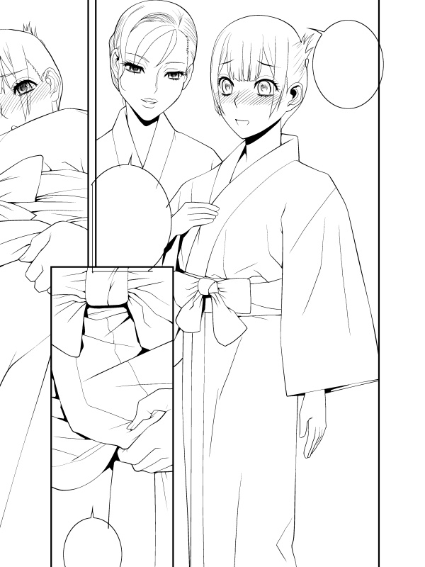 11月15日は「きもの」の日。製作中の漫画より温泉浴衣。
以前アンケートで「義兄が入るなら男湯?女湯?」で無事?男湯になったんですけど、ニュースなんか見てると義兄が女湯に入ったらヤバかったなと😅😅😅
心も身体も男性の義兄が男湯に入る…そんな漫画を描いています。普通だね。 