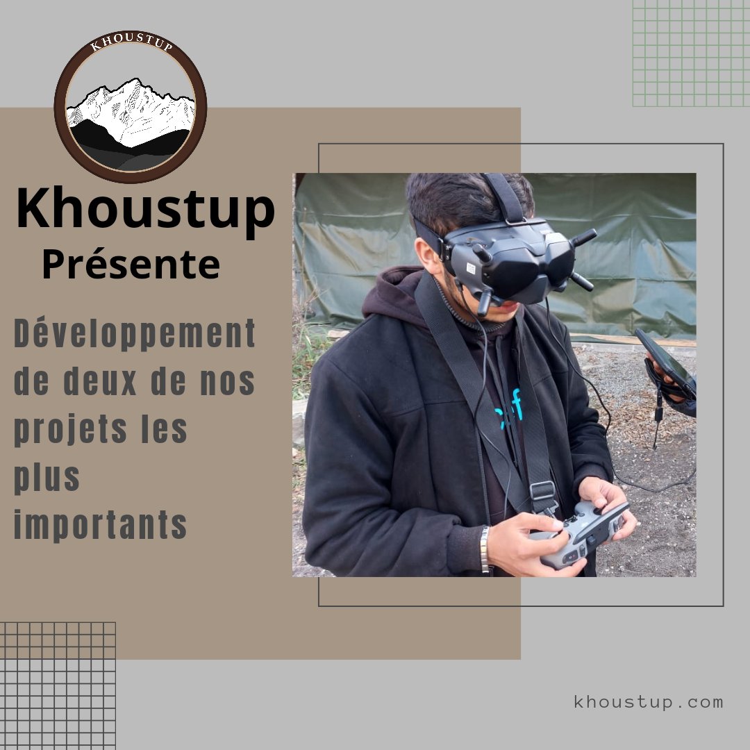 khoustup's tweet image. Rapport sur nos derniers projets. 

Soutenez nous on devenant membre sur Khoustup.com