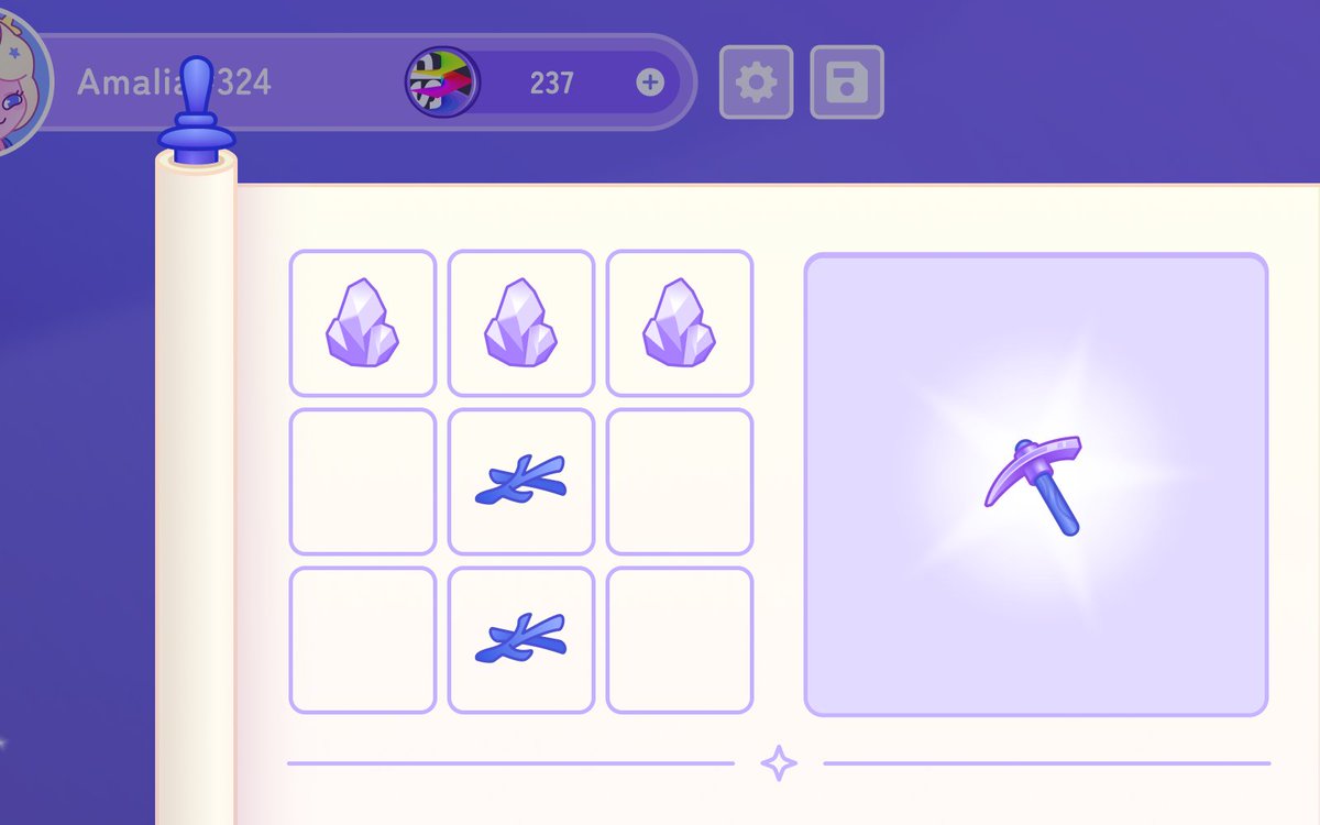 CafeCosmosHQ's tweet photo. The ultimate companion throughout gaming is the pickaxe ⛏️ https://t.co/M9yBmLtfQ4