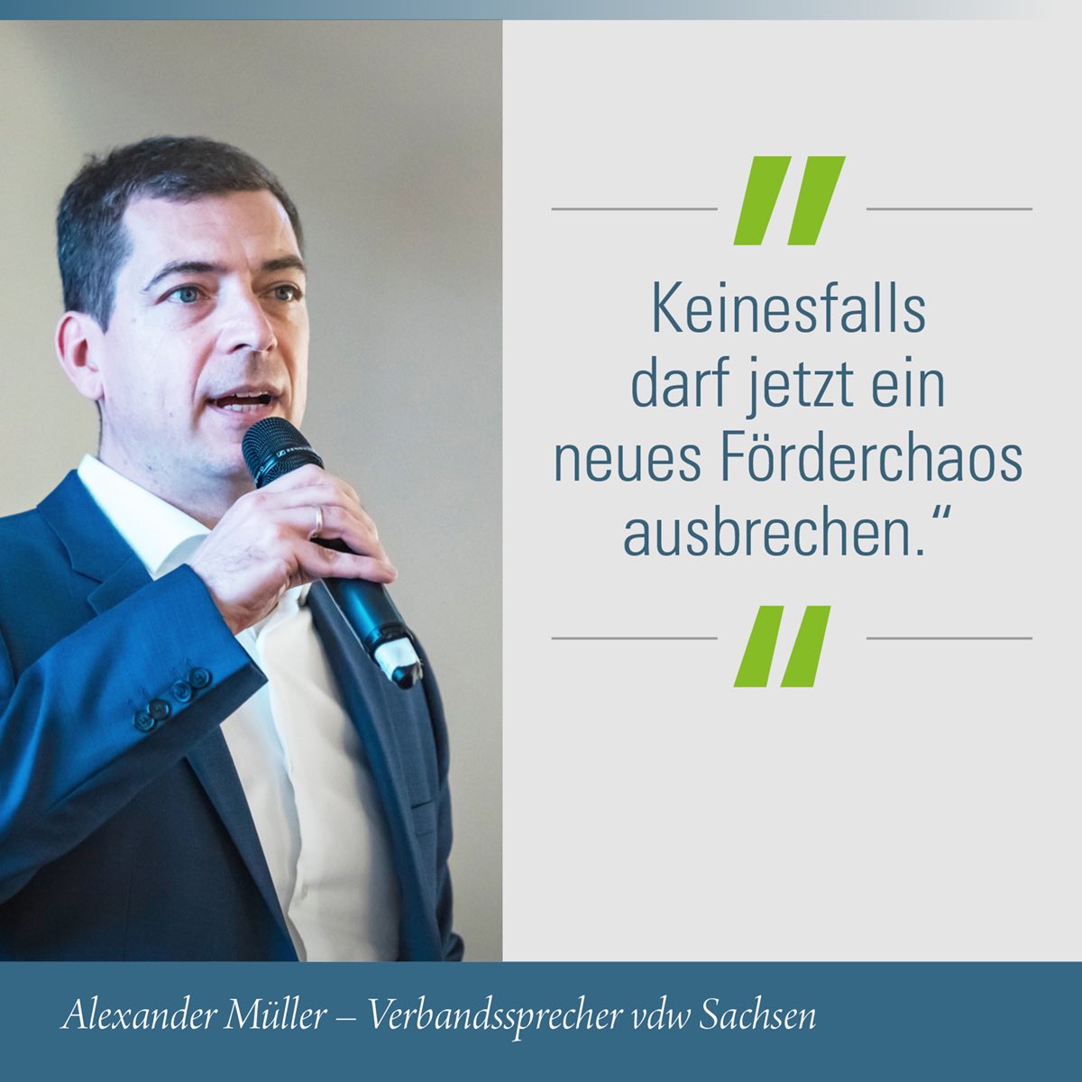 vdw Sachsen (@vdwsachsen) on Twitter photo Nach der #BVerfG-Entscheidung fehlen der #Bundesregierung 60 Mrd Euro, die das @BMWK für #Klimaschutz-#Förderung einsetzen wollte – auch im #Gebäudesektor. Jetzt muss schnell Klarheit her, wie es mit den #Förderprogramme|n weiter geht. Infos: vdw-sachsen.de/es-darf-jetzt-… <a href="/BMWSB_Bund/">Bundesbauministerium</a> Nach der #BVerfG-Entscheidung fehlen der #Bundesregierung 60 Mrd Euro, die das @BMWK für #Klimaschutz-#Förderung einsetzen wollte – auch im #Gebäudesektor. Jetzt muss schnell Klarheit her, wie es mit den #Förderprogramme|n weiter geht. Infos: vdw-sachsen.de/es-darf-jetzt-… <a href="/BMWSB_Bund/">Bundesbauministerium</a>