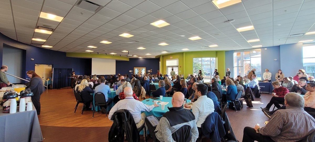 Packed house at <a href="/ThomasCollege/">Thomas College</a> for the Maine Broadband Conference. 38,000 locations in Maine lack any high speed broadband access or at speed up to 25M/3M. A daunting task that we must solve, with benefits outreaching the costs.
