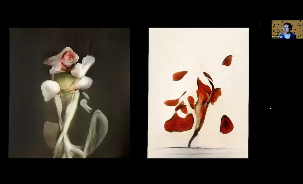 jonippolito's tweet image. * Can AI models be tricked into bad behavior?
* Will generative AI plateau?
* Can deepfakes be stopped?
* Why the deformed hands?

An entertaining Q&amp;amp;A with AI artist @e_salvaggio is now online in an interactive recording at: 

nmdprojects.net/teleconference…

HT @nmdnet