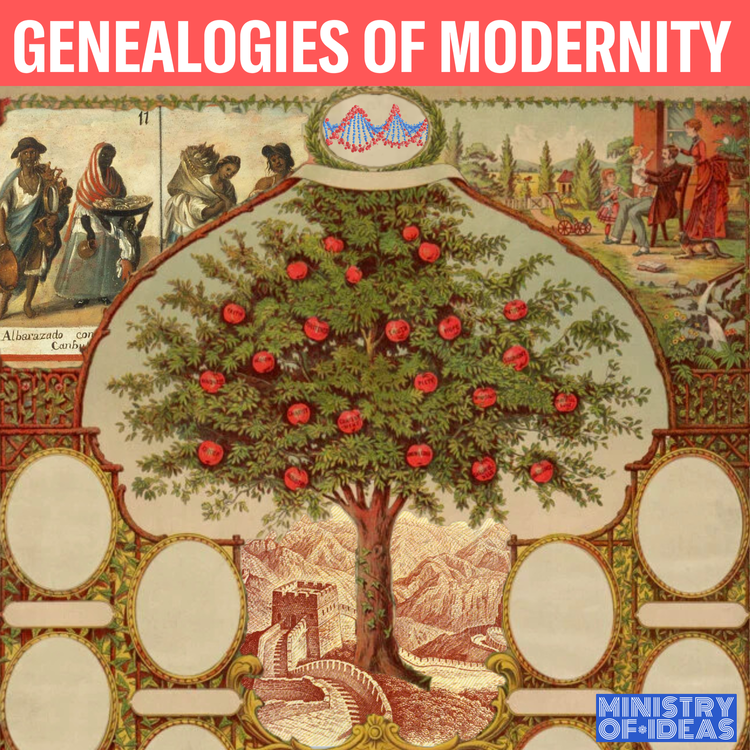 Genealogies of Modernity is a new podcast series from <a href="/ministryofideas/">Ministry of Ideas</a>, <a href="/BeatriceInst/">Beatrice Institute</a> and <a href="/Collegium_Penn/">Collegium Institute</a>  that illuminates lesser-known pathways to the present and unearths overlooked resources from the past for flourishing in the future.

Lear more:

ministryofideas.org/genmod