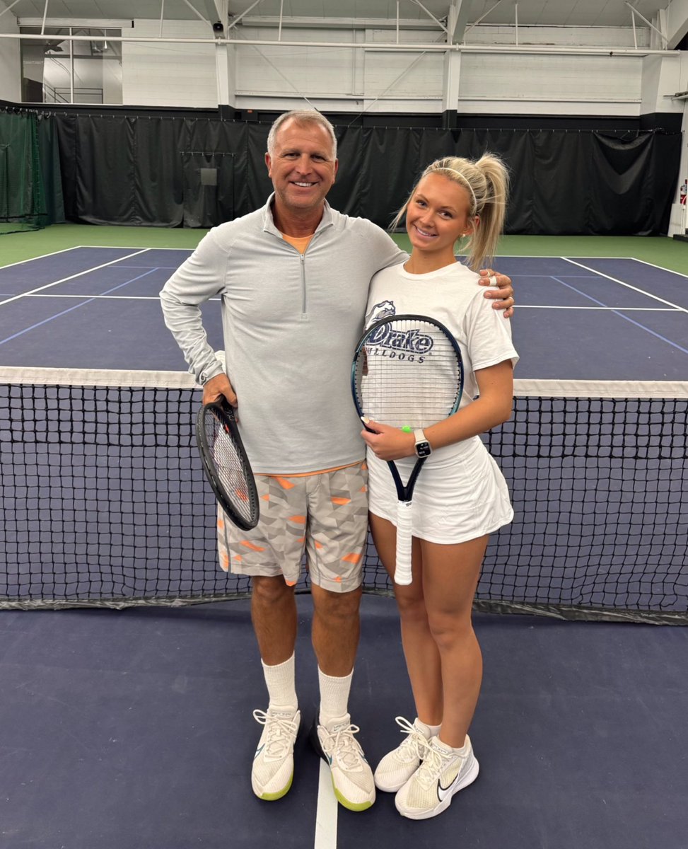 JessicaPopiol's tweet image. 10 years with my coach that always understood who I am as a player #tenniscoaching
