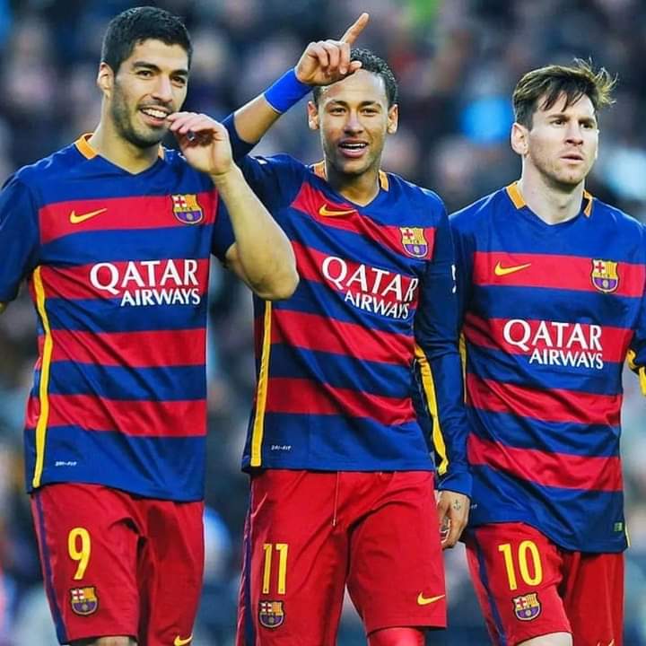 bonifacejoseph_'s tweet photo. All we can agree this is the best attacking trio football has ever seen https://t.co/OmzwaQ0BMA