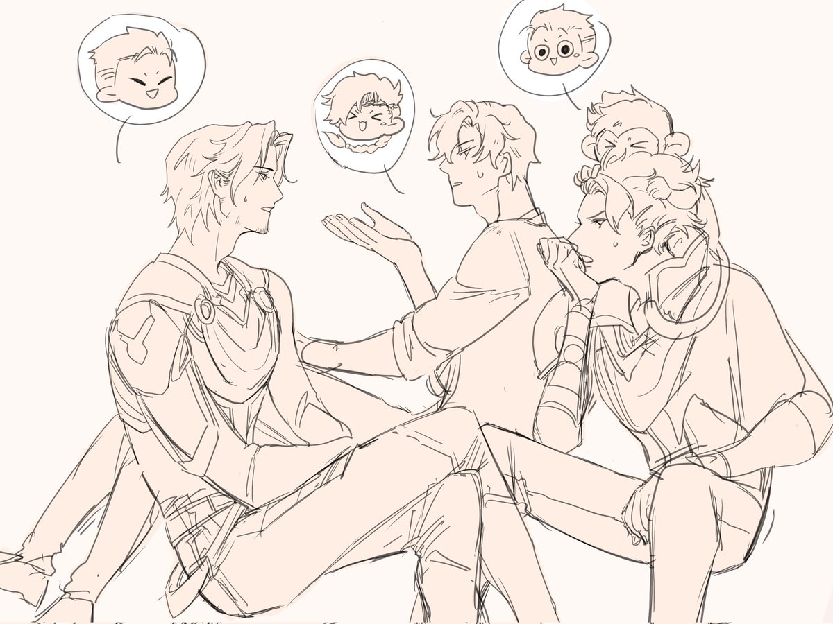 belik_sunflower's tweet photo. #frolan #yinvier #chouclau
Nolan: If you have any idea how to deal with your fellow fighter's unlimited "strength", perhaps we can exchange knowledge...
Xaiver: honestly i also wonder why tha kid have that much energy?
Claude: is that supposed to go with age?? https://t.co/Qgx2bRiNyb