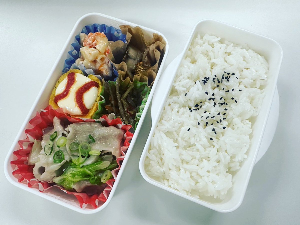 matsukochandayo's tweet photo. マヨネーズとケチャップで作った野球ボール、「ケチャシーム」と命名されました。

#今日のお弁当
#大谷翔平
#憧れるのをやめましょう https://t.co/O54ue2Neyl