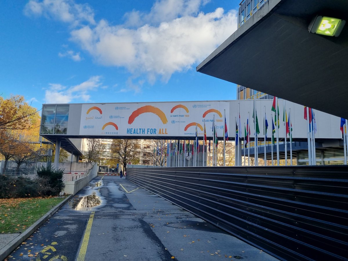 owillice's tweet photo. This week in Geneva for the WHO CSO Steering Committee Meeting. https://t.co/aif2XVyTfM