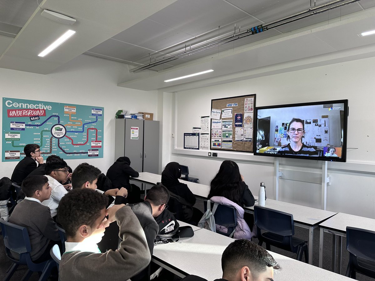 Students in y9-11 are presently listening to a live webinar @speakersforschools with Danica Novgorodoff about her work as a graphic novelist. They are finding out about how to persevere with the creative process and gaining insight into how to get into publishing #ProudToBeOADV