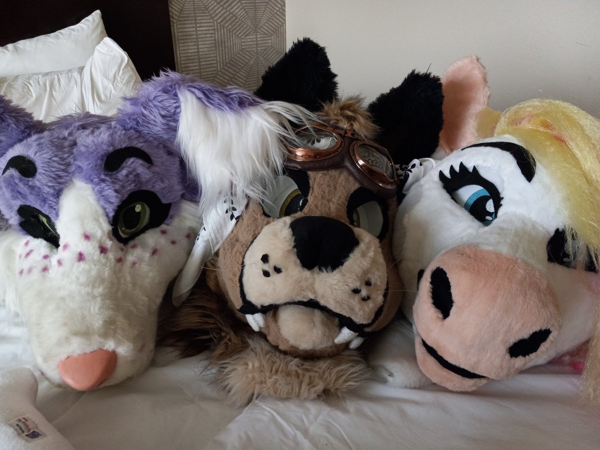Spotty2Hotty87's tweet image. ♥ Hewwo Ladies! ♥ 
📸 taken by me at #indyfurcon23!
Bailey and Ashiera @AshieraPony! So good to be with the lovelies, don&apos;t ya agree? 
#ifc2023 #ifc23 #indyfurcon #indyfurcon2023