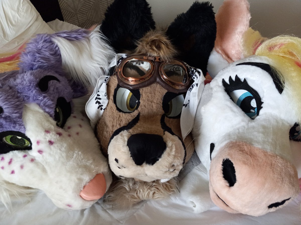 Spotty2Hotty87's tweet image. ♥ Hewwo Ladies! ♥ 
📸 taken by me at #indyfurcon23!
Bailey and Ashiera @AshieraPony! So good to be with the lovelies, don&apos;t ya agree? 
#ifc2023 #ifc23 #indyfurcon #indyfurcon2023