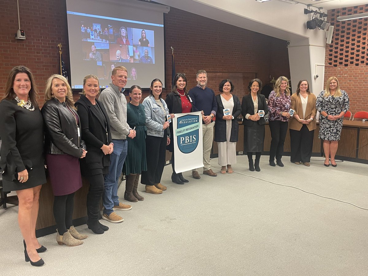 Congrats <a href="/mybrownschool/">J. G. Brown School</a> <a href="/ByckElem/">Byck Elementary School</a> <a href="/CochraneRoars/">Cochrane Elementary</a> <a href="/chenowethes/">Chenoweth Elementary</a> and <a href="/HomeInnocents/">Home of the Innocents</a> for receiving state recognition as well as <a href="/JCPSKY/">JCPS</a> Board of Education recognition for their PBIS implementation! #WeAreJCPS