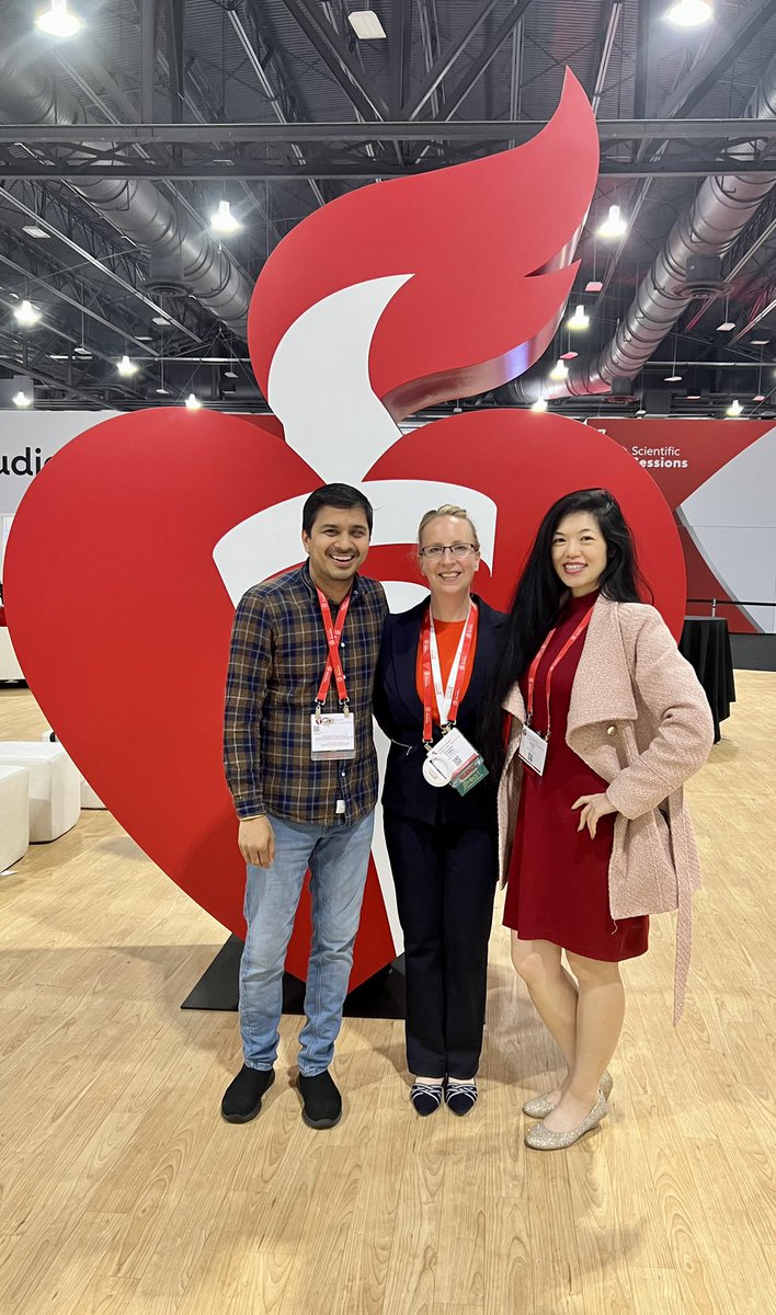 Great to catch up with old & new friends at @AHAScience @American_Heart #AHA23, look forward to continued/new collaborations! @KnowingAlok @HanZhuMD #genomics #somaticvariants #CVD