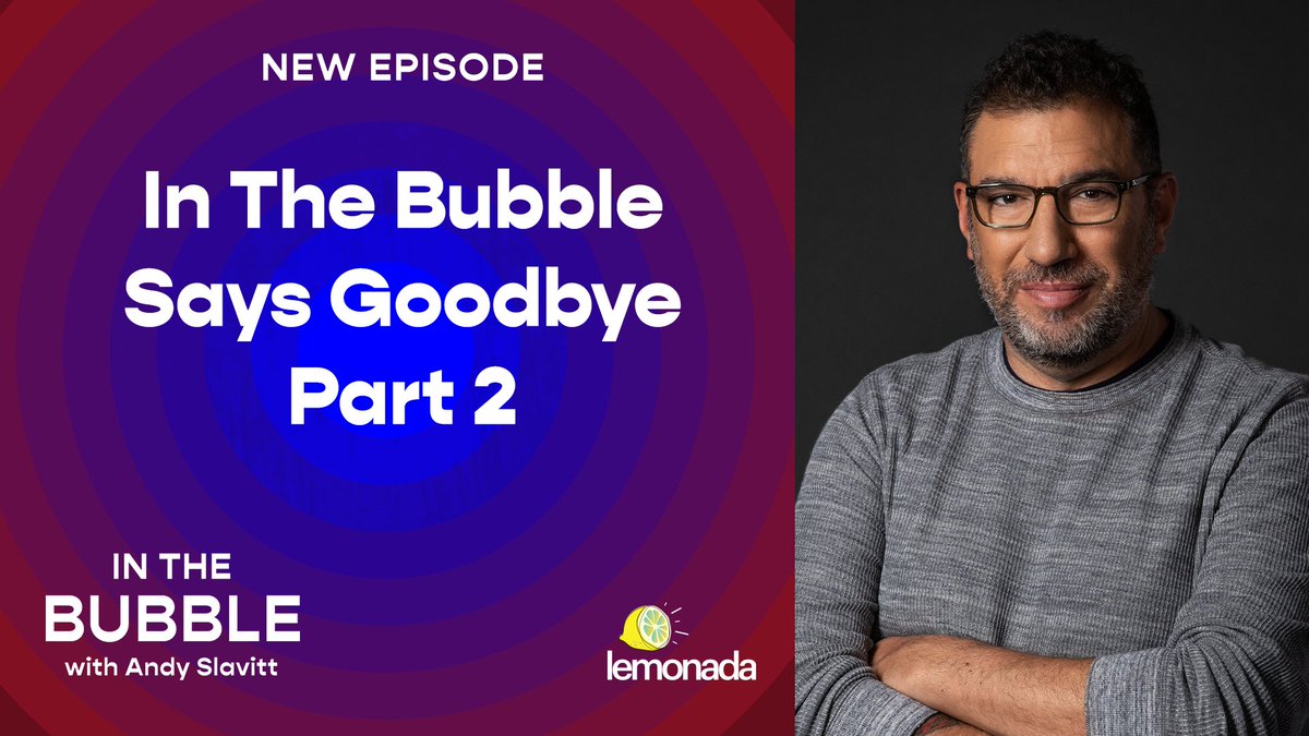 🎙️ Farewell to In the Bubble with Andy Slavitt 🌟 Join us for our final episode as @ASlavitt thanks key people, including family & team, with a special nod from Dr. Tony Fauci. 🎧 Listen for an episode that's not just a goodbye but a celebration of the learning and the…