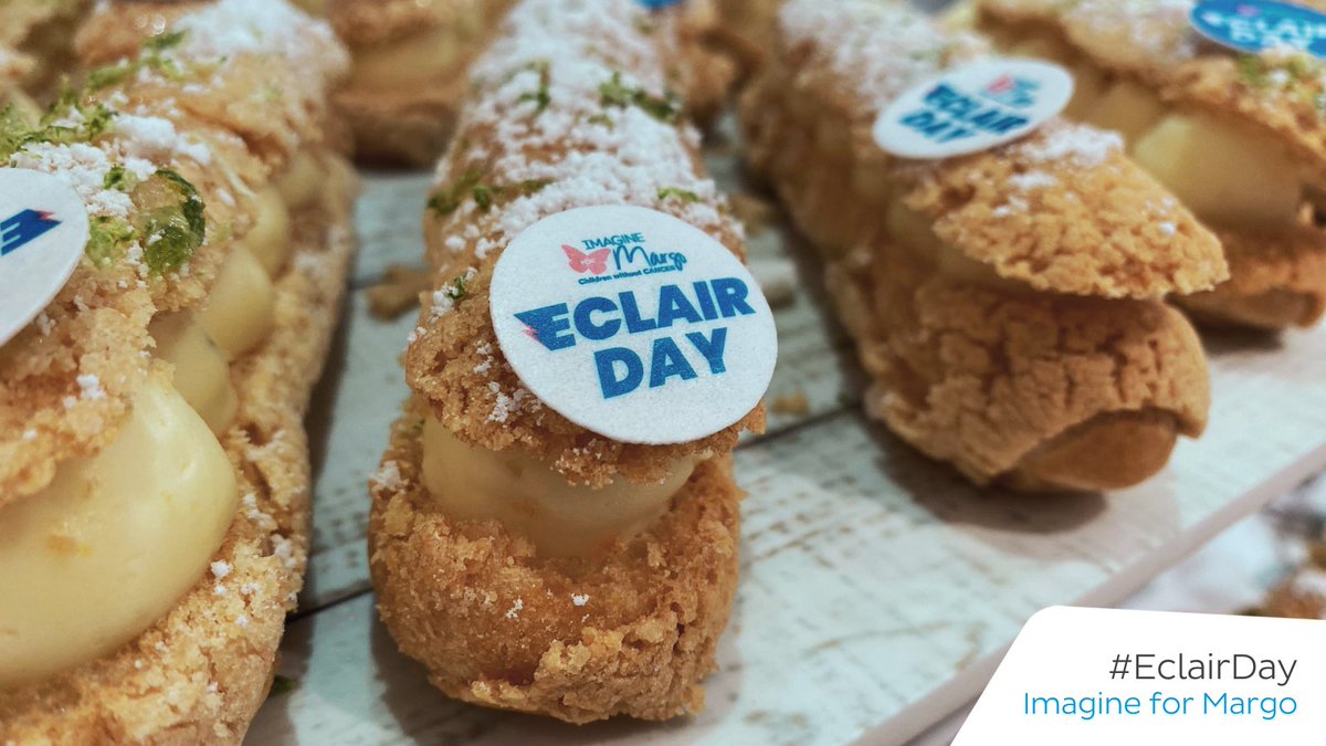 Chronopost's tweet photo. Avec un peu d’avance, l'#EclairDay chez #Chronopost, c'était hier !😋🍰

1⃣0⃣0⃣% des fonds récoltés lors de cette vente sont reversés à @ImagineforMargo pour la recherche contre les cancers pédiatriques !

👏Merci à tous les collaborateurs et à nos colocataires de bureau de vous être mobilisés !

Pour tous les gourmands, RDV ce samedi pour vous aussi soutenir l'association : https://t.co/PgA6TxdC1Z !