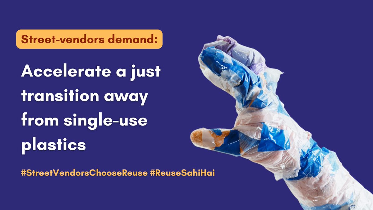 NewsNhf's tweet photo. Delhi generates 14k tons of mixed waste every day much of which is burnt causing AirPollution. Reuse systems can reduce #PlasticPollution &amp;improve #AirQualityIndex. @ArvindKejriwal support Reuse for healthy Delhi
https://t.co/N3fFt8gbtD 
#StreetVendorsChooseReuse #plasticstreaty https://t.co/S4sBoqfE6l