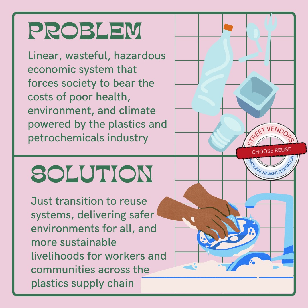 NewsNhf's tweet photo. FMCGs that manufacture packaged chips,snacks, biscuits,soft-drinks,packaged dairy,packaged water,cosmetics,toiletries,cleaning liquids etc have been found to be the biggest generators of plastic waste in brand audits
#StreetVendorsChooseReuse
#breakfreefromplastic #plasticstreaty https://t.co/l19dM2W6Gn