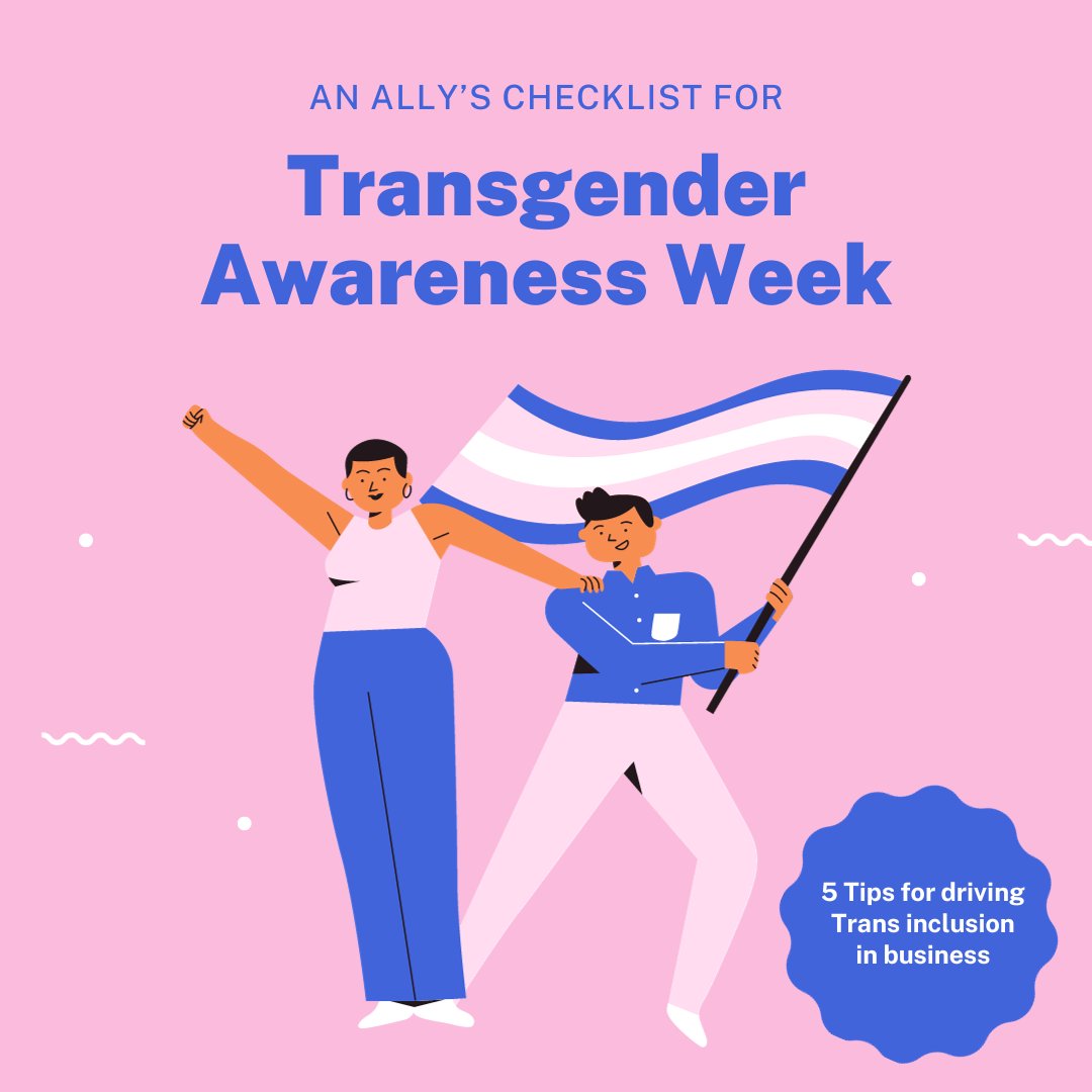 An Ally's Checklist for #TransAwarenessWeek 2023 

⬇️Thread ⬇️🏳️‍⚧️

#DEI #Diversityandinclusion #LGBTQInclusion #Transinclusion #TransRights <a href="/MrSukiSandhu/">Suki Sandhu OBE</a>