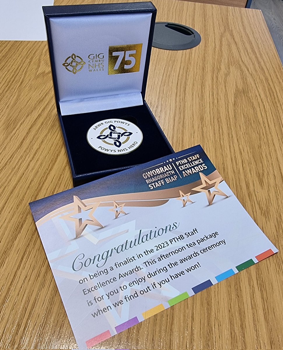 We were proud to take part in yesterday's staff excellence awards ceremony to speak about the wonderful Powys NHS75 celebrations, which were nominated for the Great Place to Work award. Thank you to everyone who helped make NHS75 in Powys such a success! 🙌