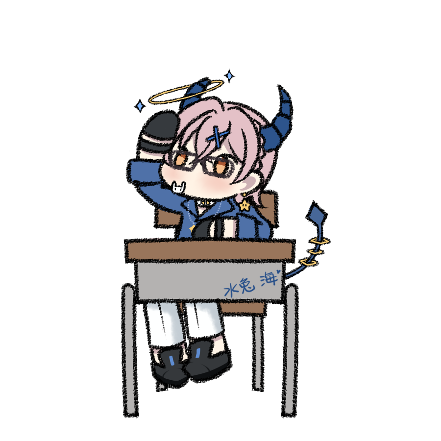 「還剩兩位明天畫!#Mirai_FA#水兔戲畫#圖嵐想到 」|🐟お魚🐟海豹系Vtuber.のイラスト