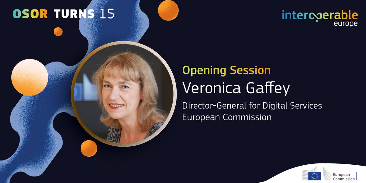 🏅 The #OSORturns15 conference honours the past and inspires the future of #OpenSource solutions in #PublicServices across the #EU. Join us for a day of dialogue, sharing experiences and celebration.

📅 Check out the programme: osorturns15.eu