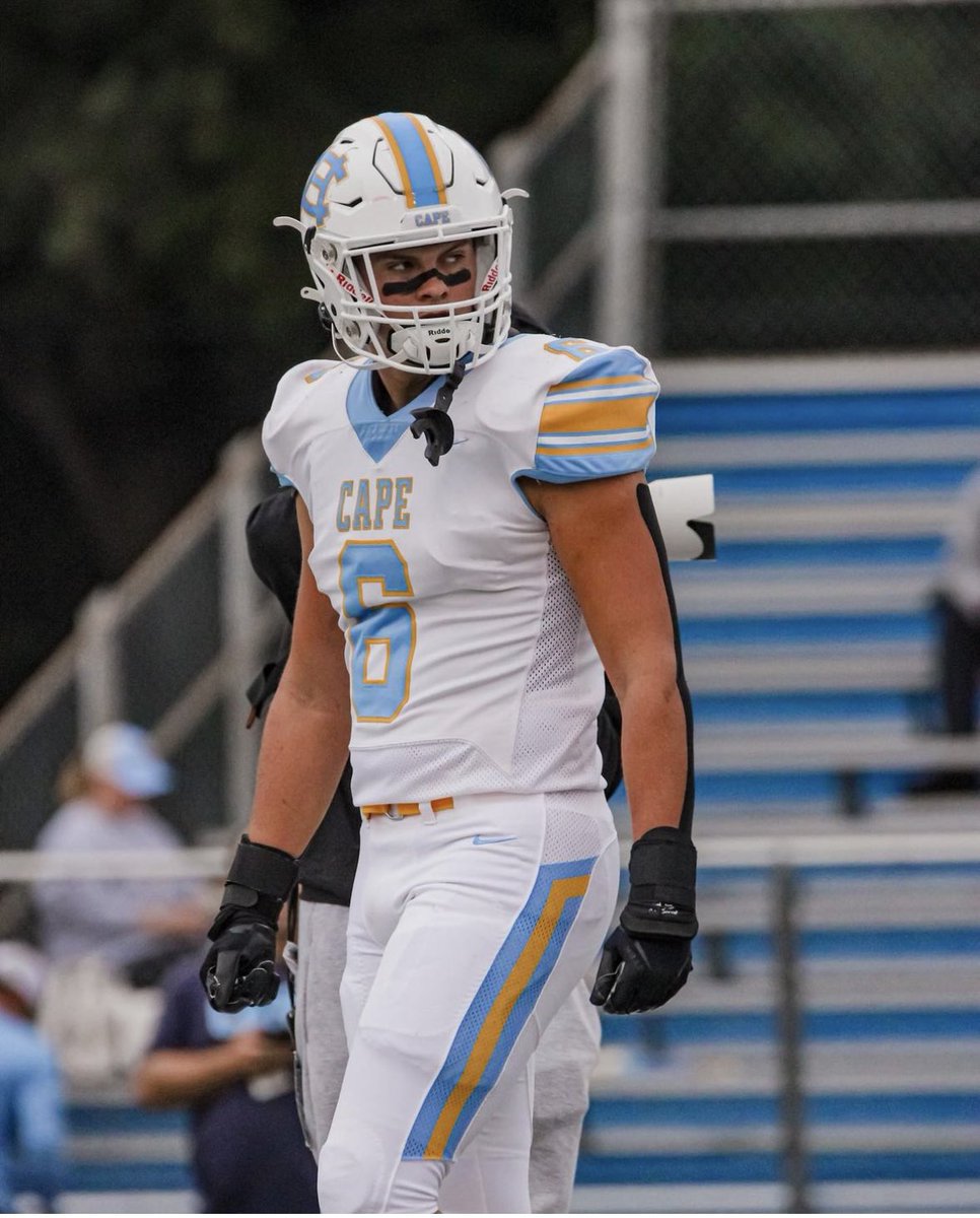 Proud to be named the District Defensive Player of the Year and 
 1st Team All-District Tightend