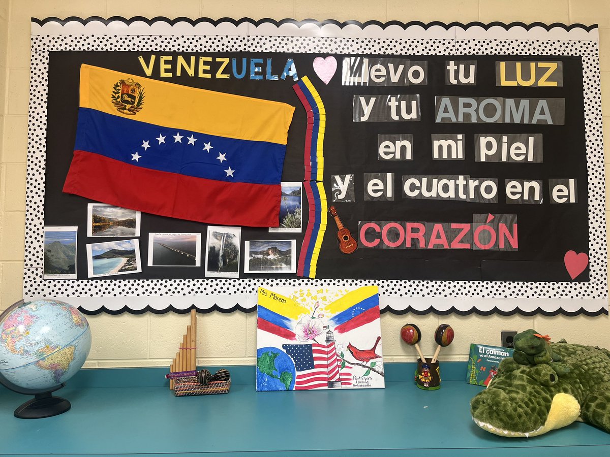 Edil_marm's tweet photo. #TheFutureIsGlobal 
Cultural glimpses around the world: a little glimpse from Venezuela 🇻🇪 my beautiful country full of great landscapes and kind people @ParticipateLrng @ECAatState #IEW2023 #UnitingOurWorld https://t.co/Ts9H6r0D7T