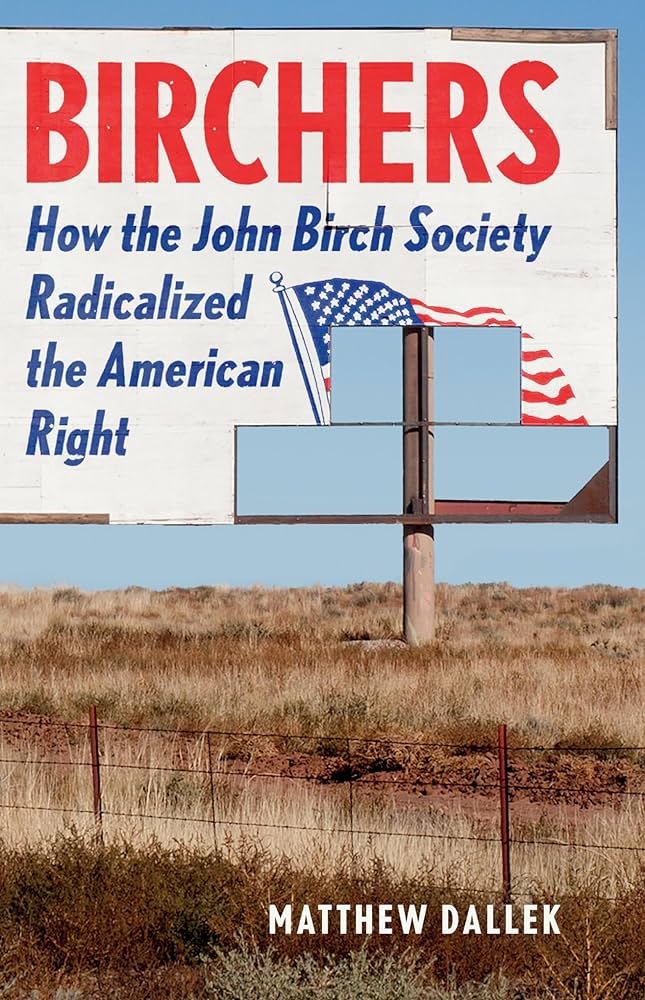 Joe Stieb (@joestieb) on Twitter photo Now reading "Birchers: How the John Birch Society Radicalized the American Right" by <a href="/MattDallek/">Matt Dallek</a>. Now reading "Birchers: How the John Birch Society Radicalized the American Right" by <a href="/MattDallek/">Matt Dallek</a>.