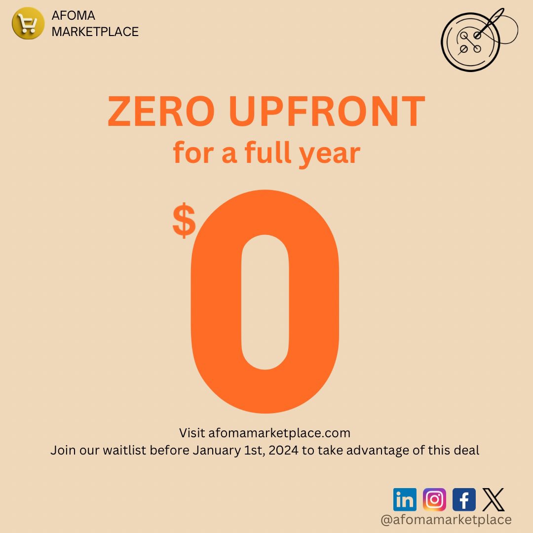 Calling all artisans, creatives or creators! 
Elevate your craft without breaking the bank. Join our marketplace and sell for FREE with no upfront costs for an entire year! 🚀 Act now – join the waitlist before January 1st, 2024, and unlock this opportunity! #handmade