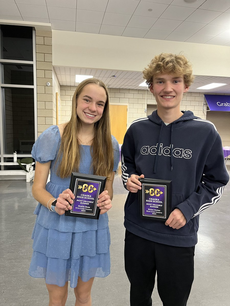 Most Valuable Runner
🏃‍♀️ Noella Ross
🏃‍♂️ Nolan Sutter