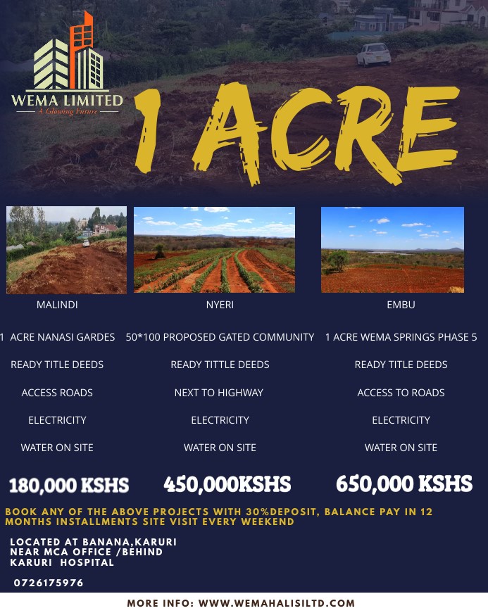 LimitedWema's tweet photo. invest for your future with wema halisi ltd... get a piece of land https://t.co/dvq7jhQaVW