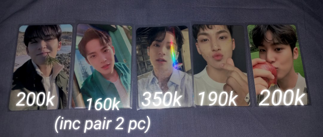 akunsbtara's tweet photo. wts want to sell ina seventeen

- mingyu lucky draw soundwave face the sun
- mingyu yzy b your choice
- mingyu oninn r1 sector17
- mingyu flfl lim a
- mingyu apel social club

price exc adm shopee https://t.co/pMYRfhCkii