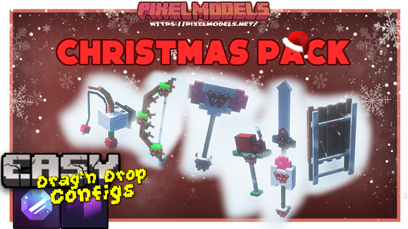 pixelmodel's tweet image. Get the Christmas Pack for your server! #Patreon #Blockbench #MinecraftServer 
patreon.com/posts/minecraf…
